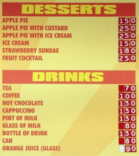 Menu at Rainbow Cafe, London, 76 Dudden Hill Ln