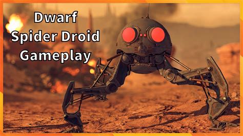 Dwarf Spider Droid Gameplay Star Wars Battlefront 2 - YouTube