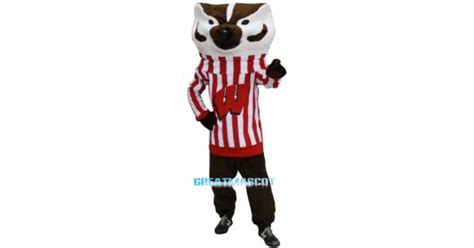 Bucky Badger Mascot Costume