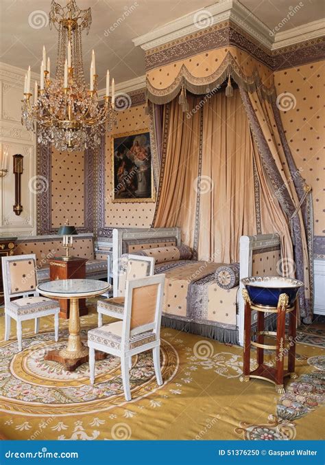 Versailles, France - 10 August 2014 : Wood Room with Furnitures at Versailles Palace ( Chateau ...