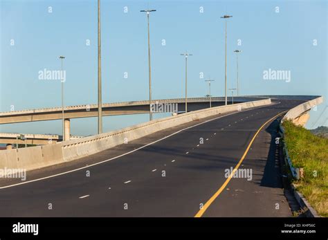 Road highway overhead flyover ramp entry exit structures Stock Photo: 165829508 - Alamy