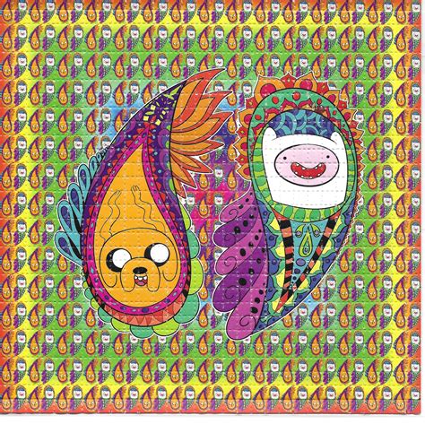 Adventure Tabs LSD Acid Blotter Art | Etsy