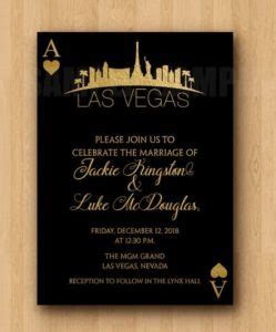 Las-Vegas Wedding Invitation Wording - Help is Here wedding ideas