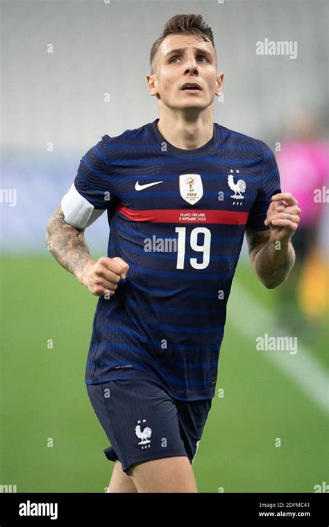 Lucas Digne of France in action during the international friendly match ...