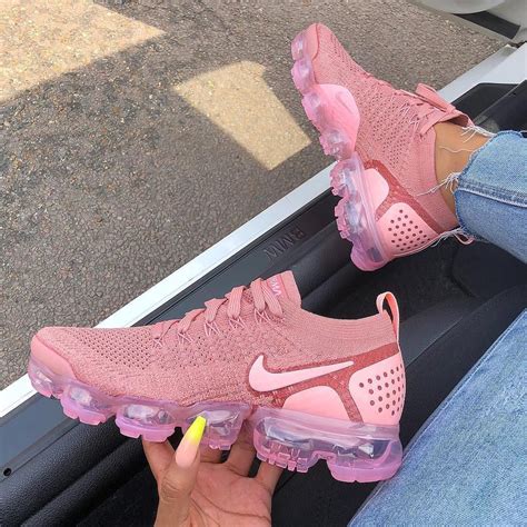 Nike VaporMax Flyknit 2.0 Pink Tint Storm Pink | snkraddicted | Pink nike shoes, Sneakers ...