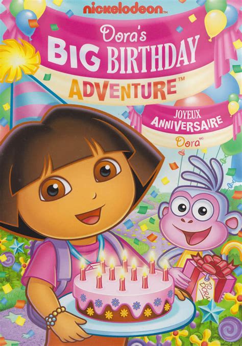 Dora The Explorer : Dora's Big Birthday Adventure (Bilingual) on DVD Movie