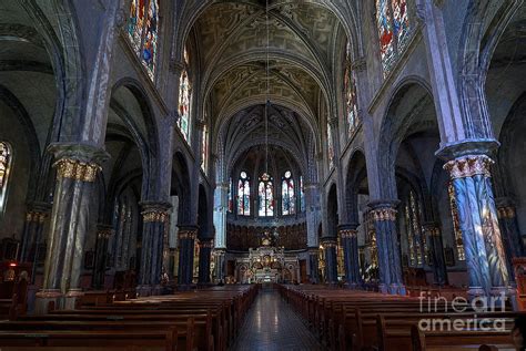 Altar in Gothic church Photograph by Javier Narvaez - Fine Art America