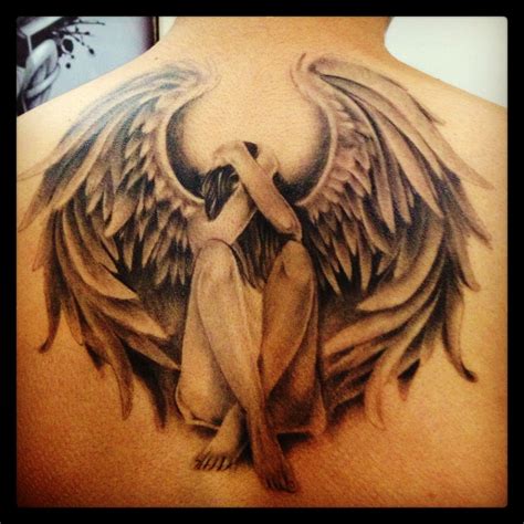 Fallen Angel | Fallen angel tattoo, Angel tattoo for women, Angel tattoo designs