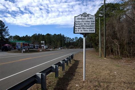 Charles Town Historical Marker