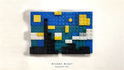 Van Gogh Reimagined #Lego on Behance