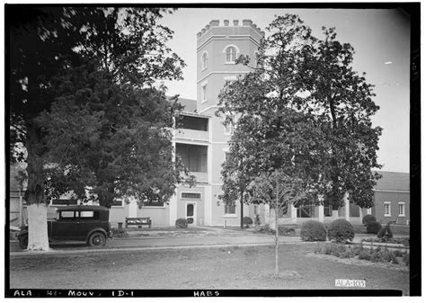 Mount Vernon Arsenal, Old Barracks Building, Old Saint Stephens Road (County Road 96), Mount ...