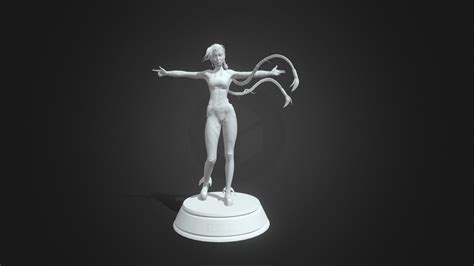 Jinx Sculpture - Download Free 3D model by Ngana Nguyenex (@NganaNguyenex) [55c5fa0] - Sketchfab