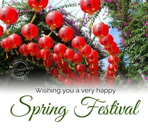 Wishing You A Very Happy Spring Festival - Desi Comments