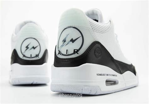 Fragment Air Jordan 3 White Black Release Info | SneakerNews.com