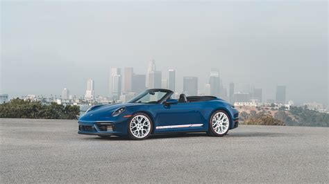 2023 Porsche 911 Carrera GTS Cabriolet America Edition bows as red, white, and blue America-only ...