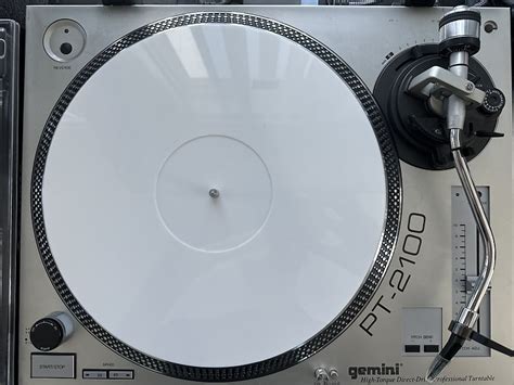 Gemini PT-2100 Turntables - Silver (PAIR) | Reverb