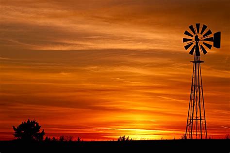 Landscapes | JB Walker Photography | Sunset landscape, Sunset painting, Windmill