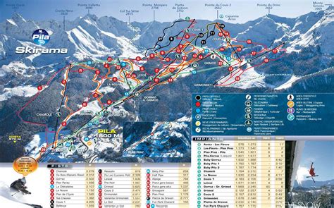 Valle d'Aosta - Pila - Aosta - Skimaps