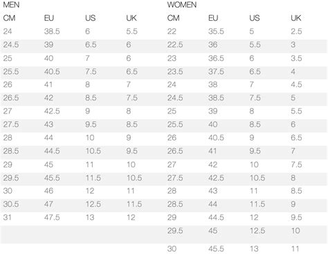 Mai puțin decât Urcați și coborâți Spectator veja sneakers size chart ...