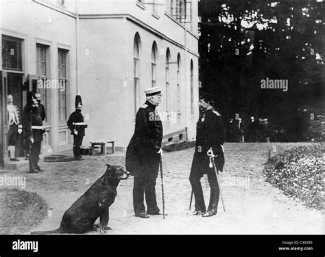 Wilhelm II and Otto von Bismarck, 1888 Stock Photo - Alamy