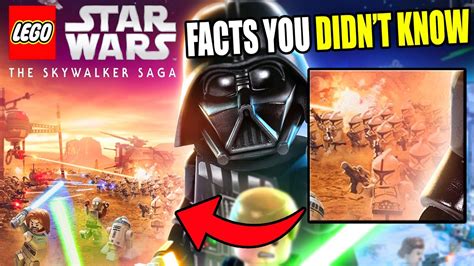 15 Facts you Didn't Know about LEGO Star Wars: Skywalker Saga! - YouTube