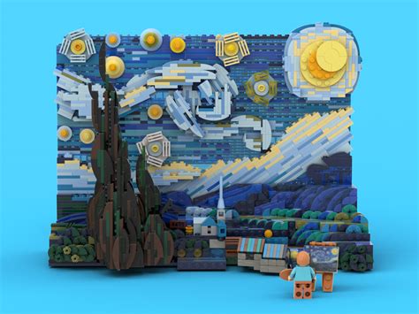 Vincent van Gogh's Starry Night Gets a 1,552-Piece LEGO Ideas Set ...