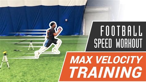 Football Speed Workout | Max Velocity Speed Training - YouTube