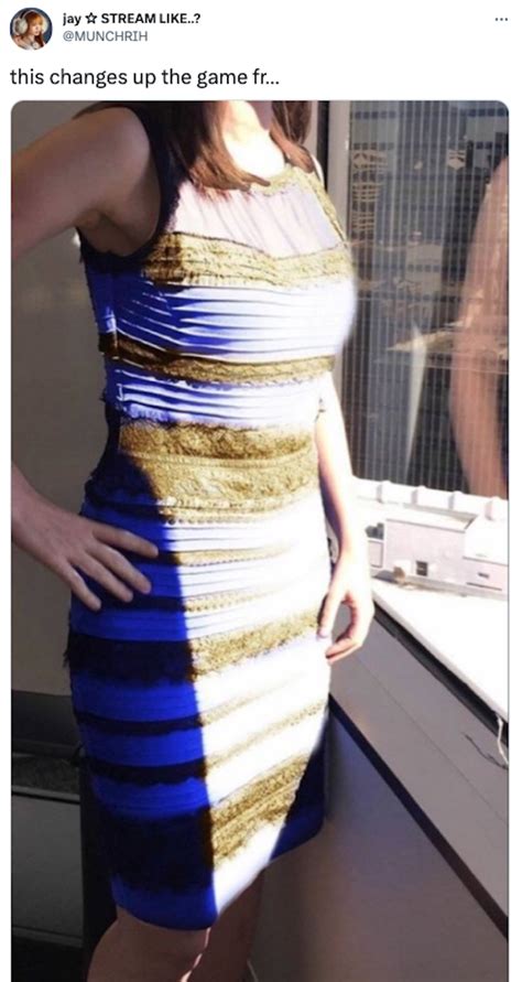 The infamous "black & blue" dress debate is back with new evidence