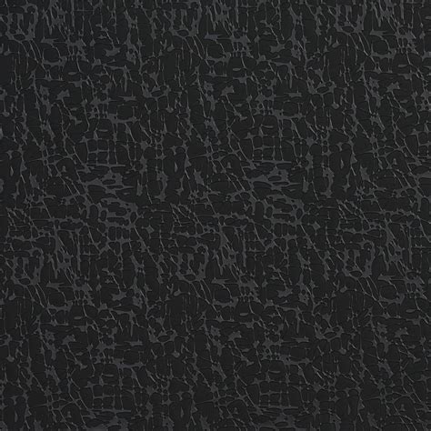Ebony Black Contemporary Textured Vinyl Upholstery Fabric