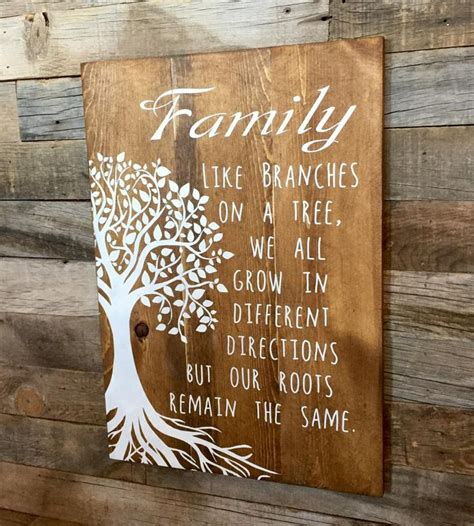 Large Wood Sign Family Like Branches On A Tree Family Tree | Etsy | Family wood signs, Diy wood ...