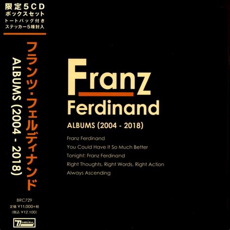 Franz Ferdinand - Albums (2004 - 2018) - Reviews - Album of The Year