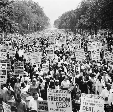 March On Washington. 1963 Photograph by Granger