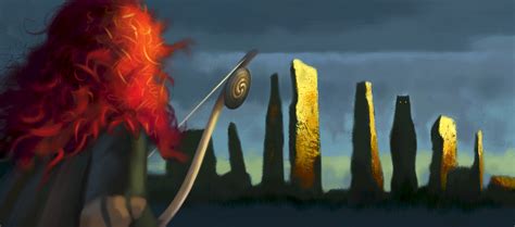 Concept Art from Disney•Pixar's BRAVE - Zannaland