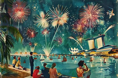 Fireworks painting outdoors art. | Free Photo Illustration - rawpixel