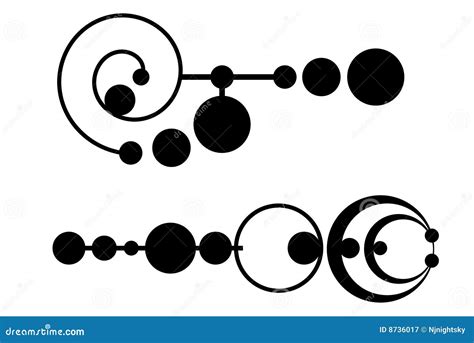 Crop circles stock vector. Image of crop, design, pattern - 8736017