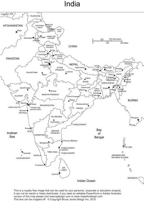 India River Map Outline Printable | Printable Maps