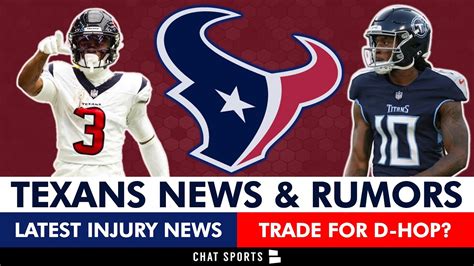 Texans SIGN Edge Rusher + NFL Trade Rumors On DeAndre Hopkins & Texans Injury Report: Juice ...