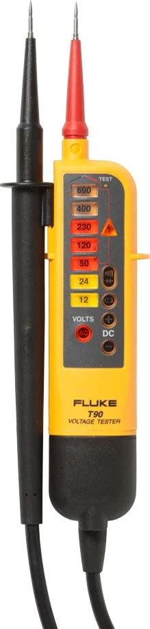 Fluke T90 - Two-pole Voltage and Continuity Electrical Tester | TEquipment