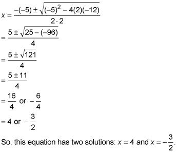 How to Solve (and Factor) a Quadratic Equation with the Quadratic Formula - dummies