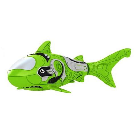 Robo Fish Green Shark | Toy Madness