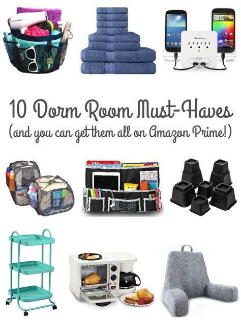 10 Dorm Room Must-Haves | Dorm room gifts, Boys dorm room, College dorm room decor