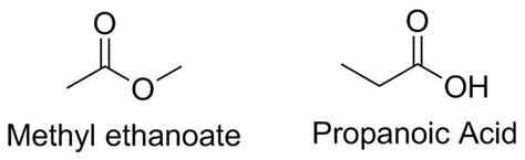 The molecular mass of methyl ethanoate is 75.1 amu . calculate the molecular mass of propanoic ...