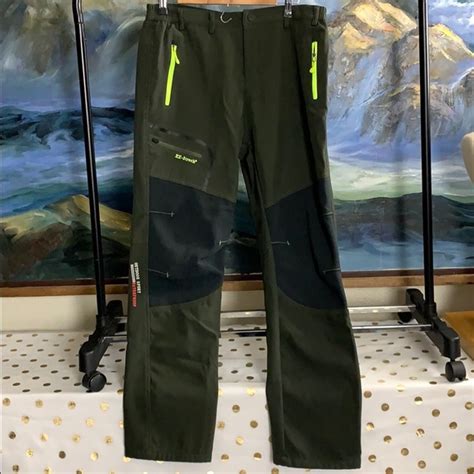 outdoor sport | Pants | Nwot Exstretch Green Insulated Waterproof Size ...