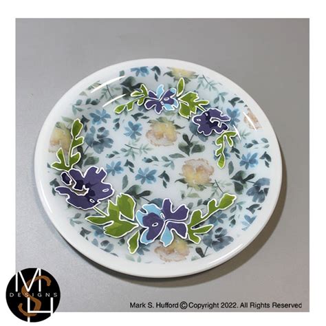 Floral Plate