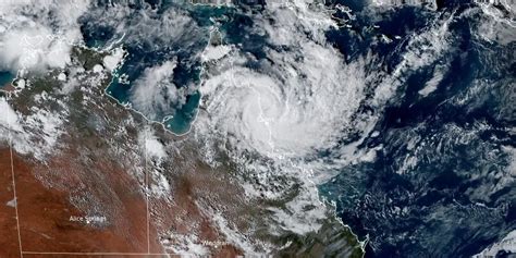 Tropical Cyclone “Jasper” makes landfall over the Far North Queensland coast, Australia - The ...