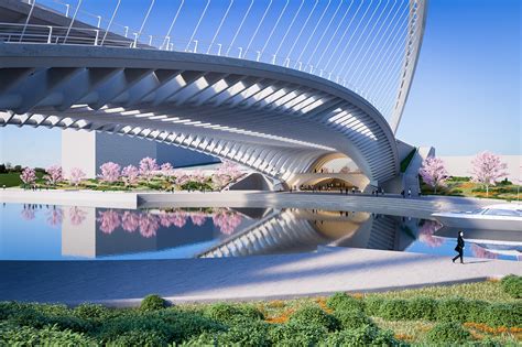 Gallery of Santiago Calatrava Designs 3 New Bridges for Huashan - 4