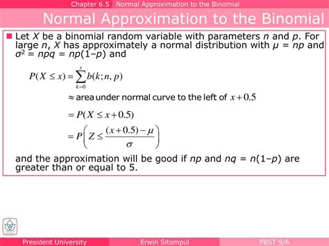 PPT - Normal Approximation to the Binomial PowerPoint Presentation, free download - ID:6330373