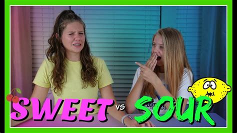 SWEET VS SOUR CANDY CHALLENGE || FUNNY SWITCH UP CHALLENGE || Taylor ...