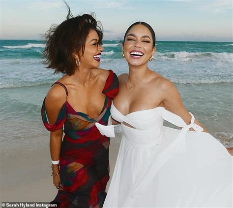 Beach bride Vanessa Hudgens' Vera Wang wedding dress shown off in new ...