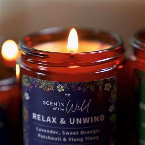 Relax & Unwind | Relaxing Botanical Candle | Scents of the Wild ...